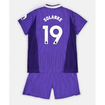 Tottenham Hotspur Dominic Solanke #19 Maglia Gara Terza Repliche 2026-27 Bambino Maniche Corte